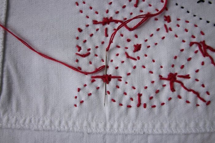 DIY牛仔夹克Sashiko刺绣教程:从零开始的创意手工改造-第36张图片-趣作屋 DIY牛仔夹克Sashiko刺绣教程:从零开始的创意手工改造-第36张图片-趣作屋