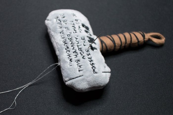 新手妈妈必看:安全Mjölnir毛绒玩具手工制作教程-第40张图片-趣作屋 新手妈妈必看:安全Mjölnir毛绒玩具手工制作教程-第40张图片-趣作屋