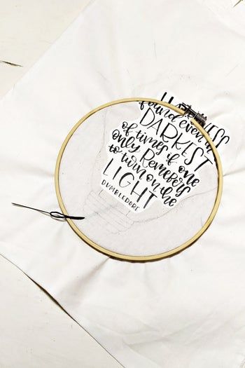 DIY哈利波特主题环保棉布购物袋教程-第15张图片-趣作屋