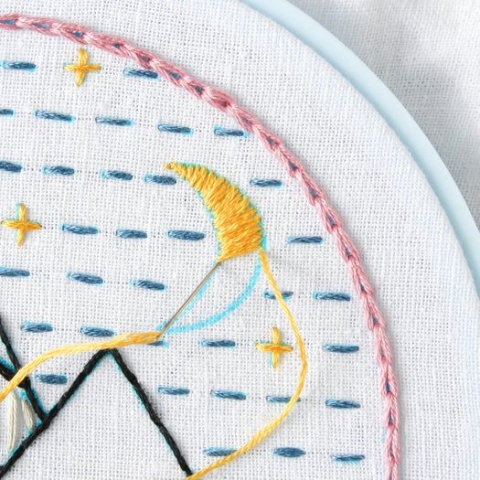 免费山景刺绣针法教程:掌握8种基础刺绣技巧-第74张图片-趣作屋 免费山景刺绣针法教程:掌握8种基础刺绣技巧-第74张图片-趣作屋