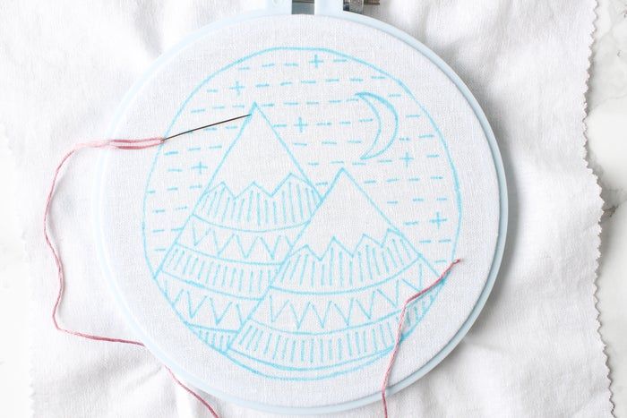 免费山景刺绣针法教程:掌握8种基础刺绣技巧-第6张图片-趣作屋 免费山景刺绣针法教程:掌握8种基础刺绣技巧-第6张图片-趣作屋