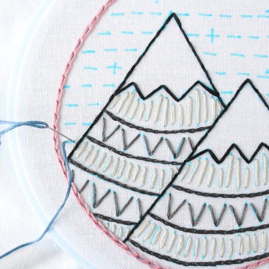 免费山景刺绣针法教程:掌握8种基础刺绣技巧-第60张图片-趣作屋 免费山景刺绣针法教程:掌握8种基础刺绣技巧-第60张图片-趣作屋