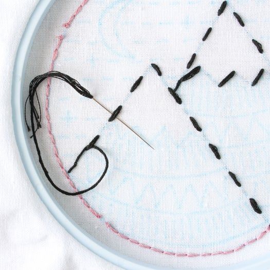 免费山景刺绣针法教程:掌握8种基础刺绣技巧-第30张图片-趣作屋 免费山景刺绣针法教程:掌握8种基础刺绣技巧-第30张图片-趣作屋