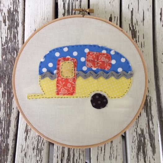 零基础刺绣指南:如何制作复古露营车布艺作品-第11张图片-趣作屋 零基础刺绣指南:如何制作复古露营车布艺作品-第11张图片-趣作屋