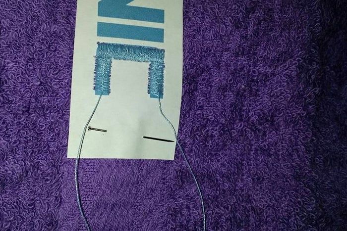 手工刺绣毛巾教程:低成本制作‘别慌’毛巾-第6张图片-趣作屋 手工刺绣毛巾教程:低成本制作‘别慌’毛巾-第6张图片-趣作屋