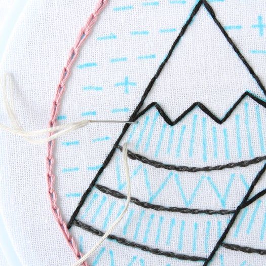 免费山景刺绣针法教程:掌握8种基础刺绣技巧-第46张图片-趣作屋 免费山景刺绣针法教程:掌握8种基础刺绣技巧-第46张图片-趣作屋