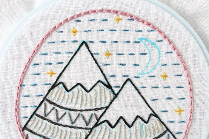 免费山景刺绣针法教程:掌握8种基础刺绣技巧-第45张图片-趣作屋 免费山景刺绣针法教程:掌握8种基础刺绣技巧-第45张图片-趣作屋