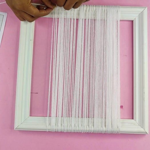 低成本羊毛网格图案手工制作教程-第13张图片-趣作屋