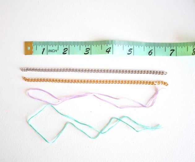 DIY彩饰链条手链制作教程-第3张图片-趣作屋 DIY彩饰链条手链制作教程-第3张图片-趣作屋