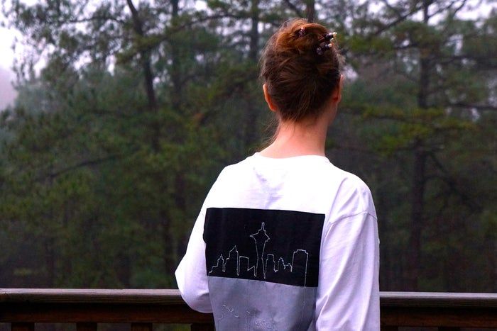 手工制作天际线图案T恤教程-第29张图片-趣作屋