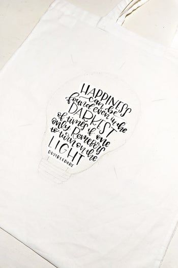 DIY哈利波特主题环保棉布购物袋教程-第11张图片-趣作屋