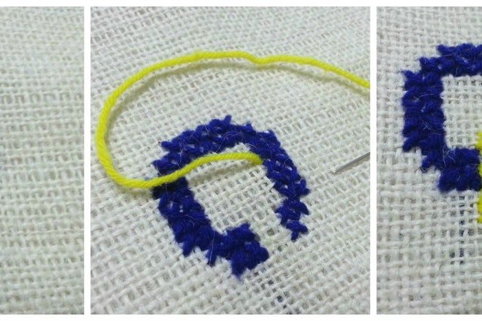 冬季奥运会主题十字绣教程：金牌、花环与五环刺绣全攻略-第18张图片-趣作屋