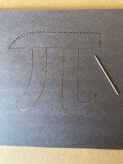 创意手工教程：在纸上刺绣圆周率π的DIY方法-第12张图片-趣作屋