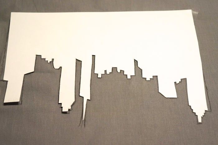 手工制作天际线图案T恤教程-第14张图片-趣作屋