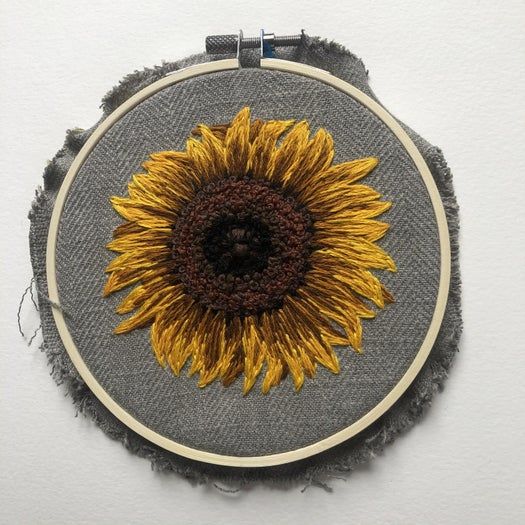 零成本刺绣作品装裱教程，环保手工制作方法-第2张图片-趣作屋