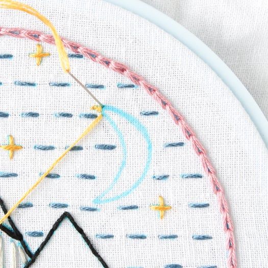 免费山景刺绣针法教程:掌握8种基础刺绣技巧-第71张图片-趣作屋 免费山景刺绣针法教程:掌握8种基础刺绣技巧-第71张图片-趣作屋