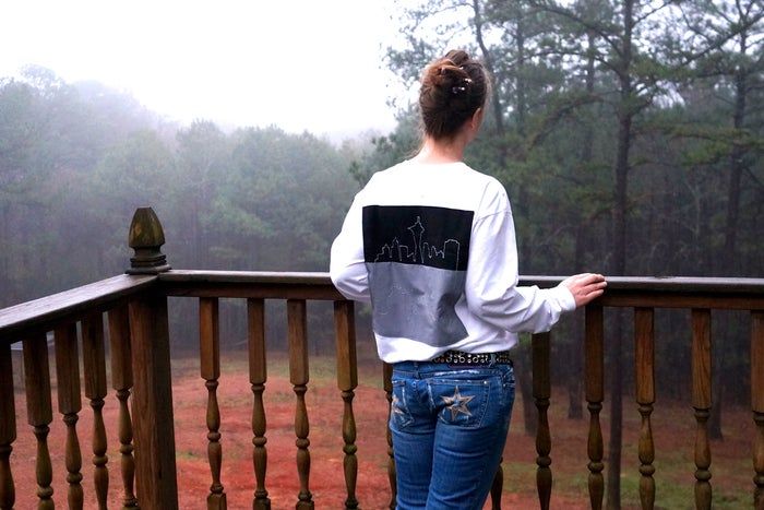 手工制作天际线图案T恤教程-第27张图片-趣作屋