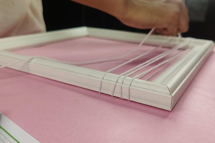 低成本羊毛网格图案手工制作教程-第8张图片-趣作屋