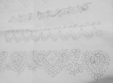 轻松掌握缝纫机绳绣技巧教程-第5张图片-趣作屋