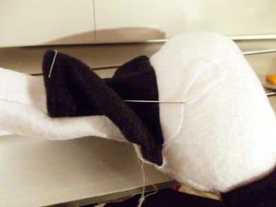 手工制作熊猫加热枕教程:简单步骤打造温暖玩具与暖手宝-第15张图片-趣作屋