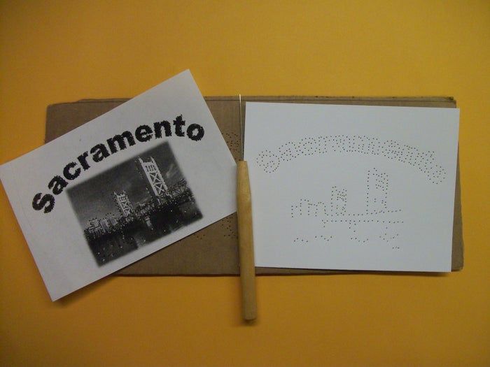 手工刺绣明信片制作教程:低成本纪念小镇风情-第5张图片-趣作屋 手工刺绣明信片制作教程:低成本纪念小镇风情-第5张图片-趣作屋