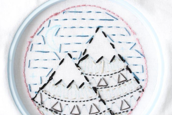 免费山景刺绣针法教程:掌握8种基础刺绣技巧-第64张图片-趣作屋 免费山景刺绣针法教程:掌握8种基础刺绣技巧-第64张图片-趣作屋