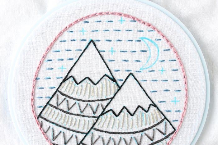 免费山景刺绣针法教程:掌握8种基础刺绣技巧-第63张图片-趣作屋 免费山景刺绣针法教程:掌握8种基础刺绣技巧-第63张图片-趣作屋