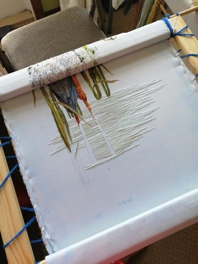 手工刺绣卷轴制作教程:低成本DIY方法-第5张图片-趣作屋 手工刺绣卷轴制作教程:低成本DIY方法-第5张图片-趣作屋