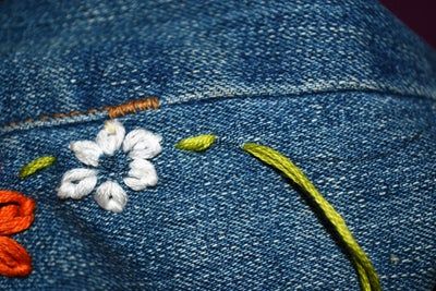 低成本DIY刺绣牛仔裤教程-第11张图片-趣作屋 低成本DIY刺绣牛仔裤教程-第11张图片-趣作屋