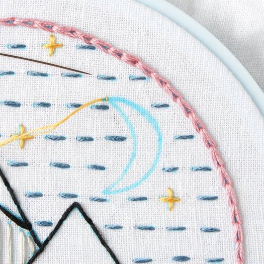 免费山景刺绣针法教程:掌握8种基础刺绣技巧-第68张图片-趣作屋 免费山景刺绣针法教程:掌握8种基础刺绣技巧-第68张图片-趣作屋