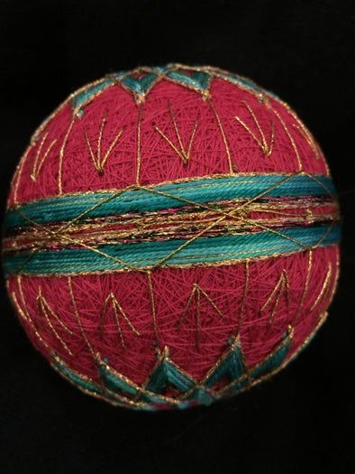 传统菊花样团子球手工制作教程-第2张图片-趣作屋