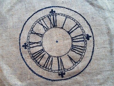 复古麻布手工刺绣挂钟制作教程-第23张图片-趣作屋 复古麻布手工刺绣挂钟制作教程-第23张图片-趣作屋