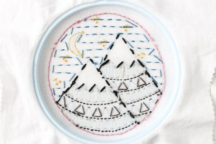 免费山景刺绣针法教程:掌握8种基础刺绣技巧-第81张图片-趣作屋 免费山景刺绣针法教程:掌握8种基础刺绣技巧-第81张图片-趣作屋