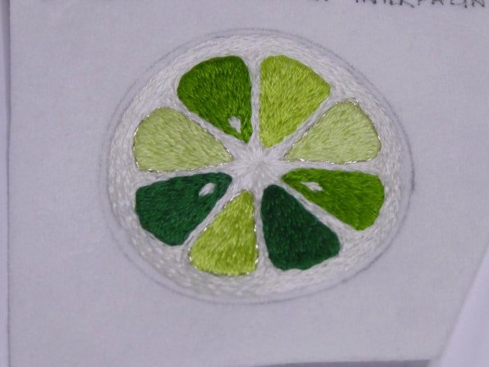 无需绣框完成线画刺绣的详细教程-第16张图片-趣作屋