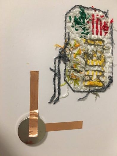 融合传统与科技：DIY会发光的十字绣卡片教程-第13张图片-趣作屋