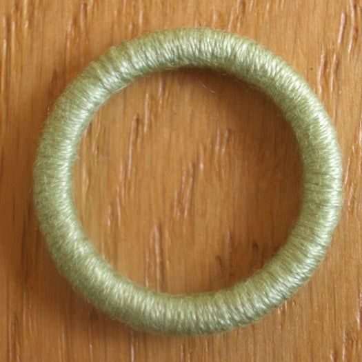 手工制作多塞特花束纽扣胸针教程-第8张图片-趣作屋