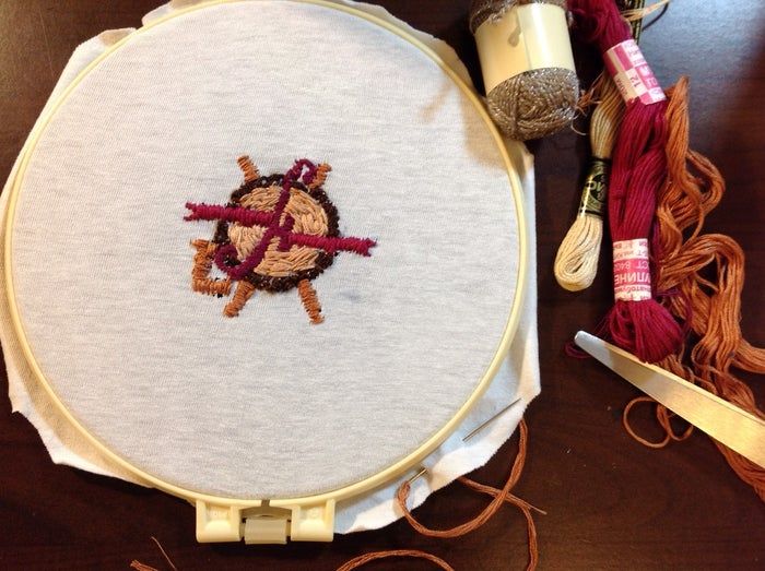 手工刺绣社交媒体标志补丁教程-第16张图片-趣作屋