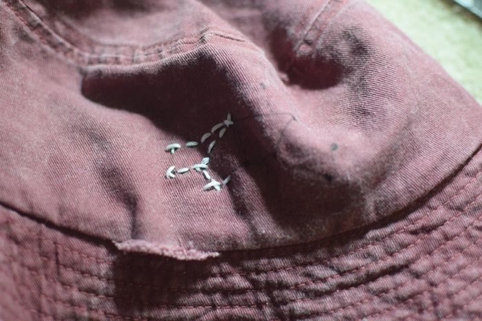 DIY渔夫帽星座刺绣教程-第11张图片-趣作屋