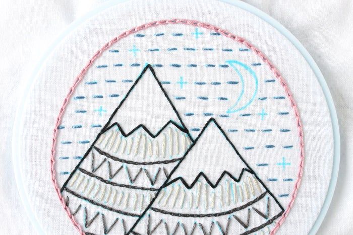 免费山景刺绣针法教程:掌握8种基础刺绣技巧-第59张图片-趣作屋 免费山景刺绣针法教程:掌握8种基础刺绣技巧-第59张图片-趣作屋