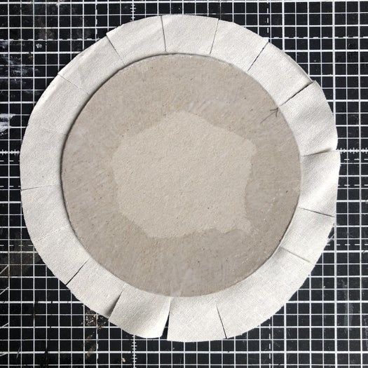 零成本刺绣作品装裱教程，环保手工制作方法-第13张图片-趣作屋