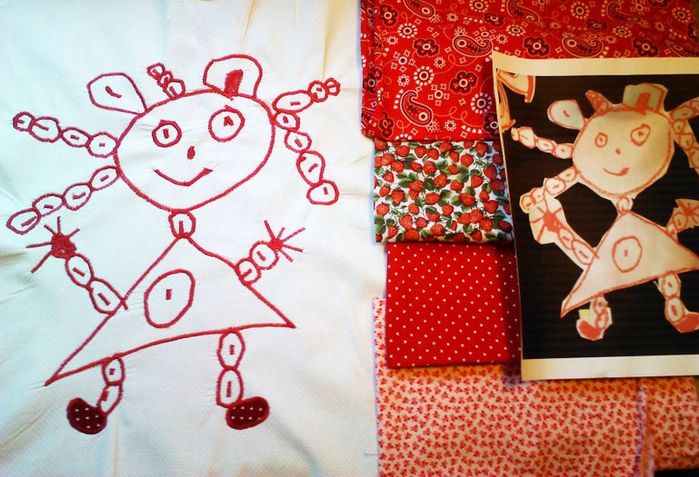 手工制作儿童画作毛绒枕头教程-第8张图片-趣作屋 手工制作儿童画作毛绒枕头教程-第8张图片-趣作屋