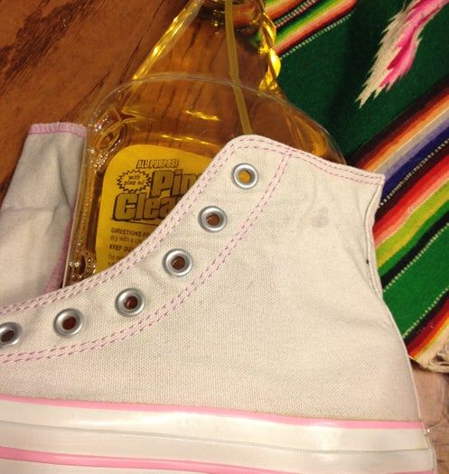 低成本DIY修补匡威鞋教程：用墨西哥毯子打造个性运动鞋-第6张图片-趣作屋