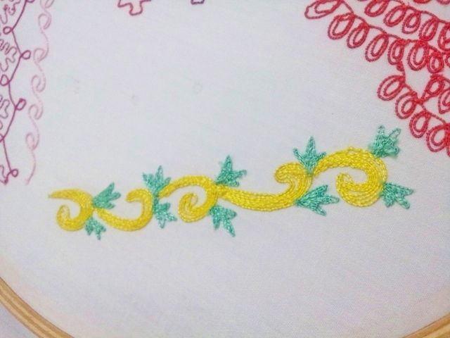 轻松掌握缝纫机绳绣技巧教程-第13张图片-趣作屋