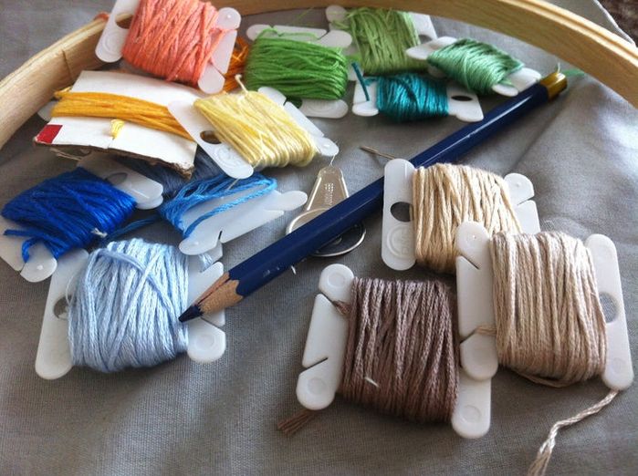 刺绣基础针法教程：轻松掌握自然图案绣法-第6张图片-趣作屋