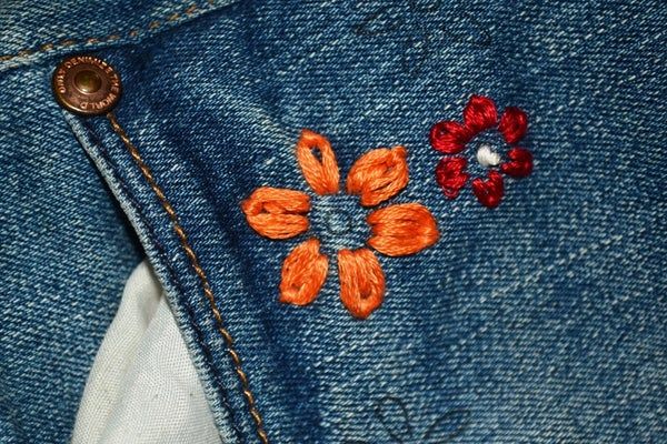 低成本DIY刺绣牛仔裤教程-第9张图片-趣作屋 低成本DIY刺绣牛仔裤教程-第9张图片-趣作屋