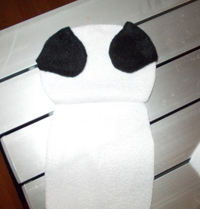 手工制作熊猫加热枕教程:简单步骤打造温暖玩具与暖手宝-第10张图片-趣作屋