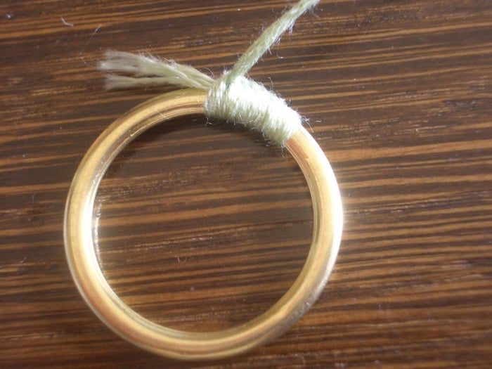 手工制作多塞特花束纽扣胸针教程-第6张图片-趣作屋