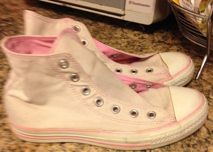 低成本DIY修补匡威鞋教程：用墨西哥毯子打造个性运动鞋-第5张图片-趣作屋