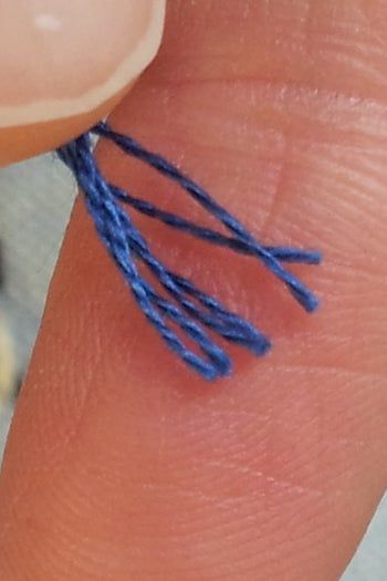 手工刺绣入门教程：掌握回针绣、茎状绣与缎面绣技巧-第6张图片-趣作屋