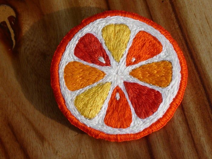 无需绣框完成线画刺绣的详细教程-第10张图片-趣作屋